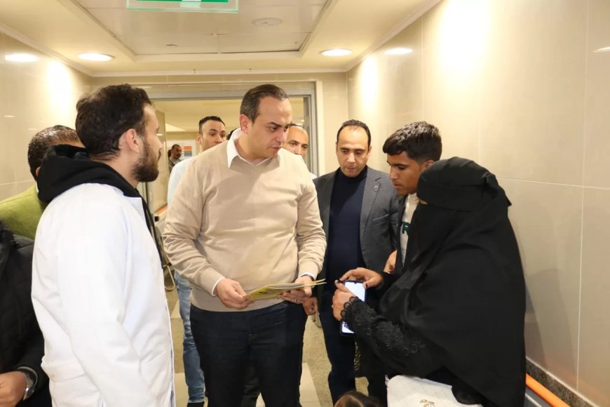 رئيس هيئة الرعاية الصحية فى جولة ليلية مفاجئة على المنشآت الصحية التابعة للهيئة في محافظات منظومة التأمين الصحي الشامل