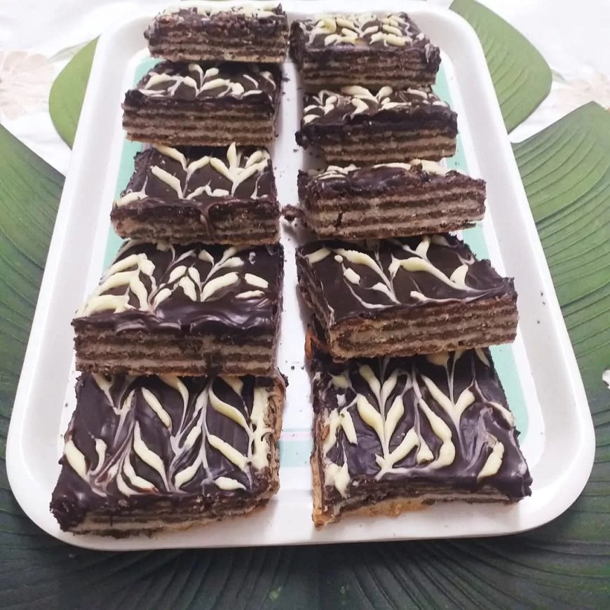 بسكويت الويفر بطربقة مميزة