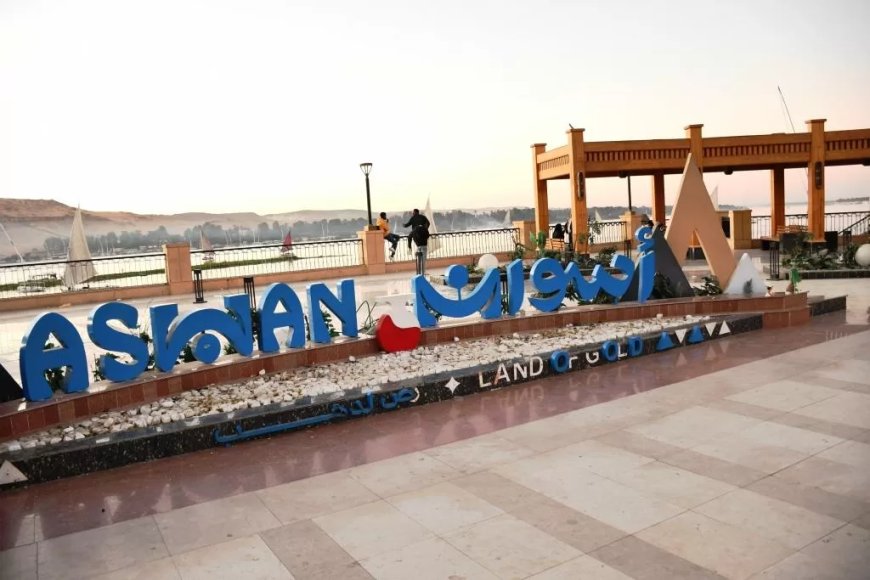 محافظ أسوان : جوهرة النيل الساحرة أستعدت باللمسات الجمالية بأعياد الكريسماس ورأس السنة الميلادية والميلاد المجيد والعيد القومى