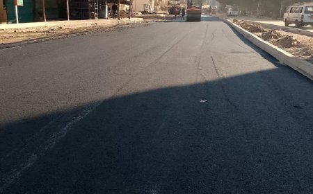 لإعادة الوجه الحضارى لمحاور وطرق زهرة الجنوب وتنفيذاً لتكليفات محافظ أسوان.