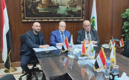 الميناء توقع اتفاقية مع الشركة المصرية لخدمات الطيران لإدارة ست إستراحات بمطار القاهرة الدولي