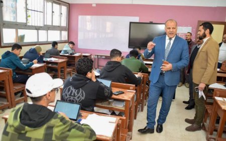هدوء وانتظام العملية الامتحانية ببورسعيد