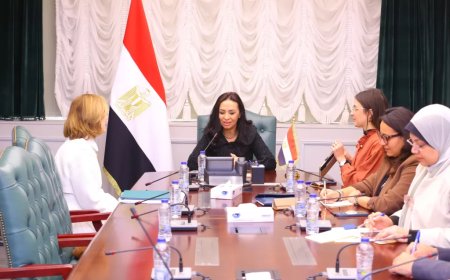 وزيرة التضامن تبحث دعم صحة المرأة والأسرة مع معهد الصحة الأمريكى