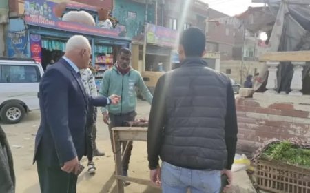 إزالة 30 حالة إشغال طريق وتحرير 18 محضرا بالقنطرة غرب