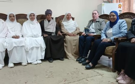 الشقيقات الثمانية بـ “شطورة” يحفظن القرآن الكريم كاملا.. يتربعن عرش التلاوة وكتبن القرآن بأيديهن