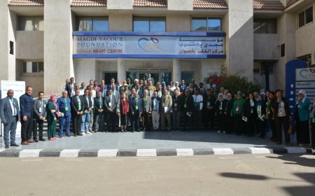 جامعة أسوان تشارك في يوم البيئة الوطني بمركز مجدي يعقوب