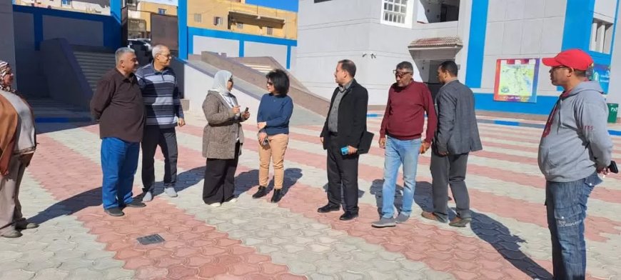 نائب محافظ البحر الأحمر تتفقد مشروعات تنموية واستثمارية بمدينة رأس غارب