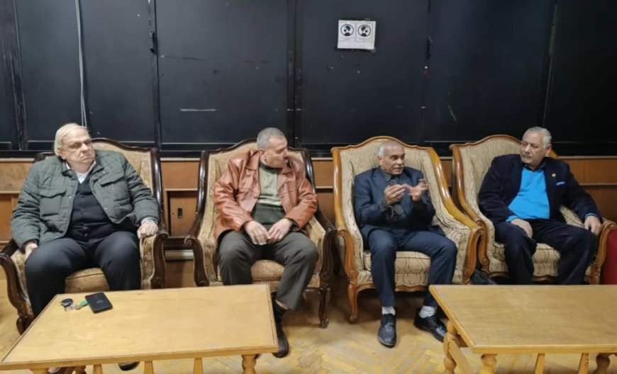 حراجي يتحدث عن تاريخ الحركة الأدبية بنادي أدب الإسماعيلية