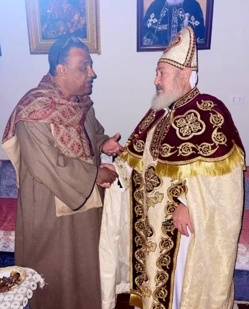 وفد من حزب “الشعب الجمهوري” يزور كنائس أبوتشت لتهنئة الأخوة الأقباط بعيد الميلاد المجيد