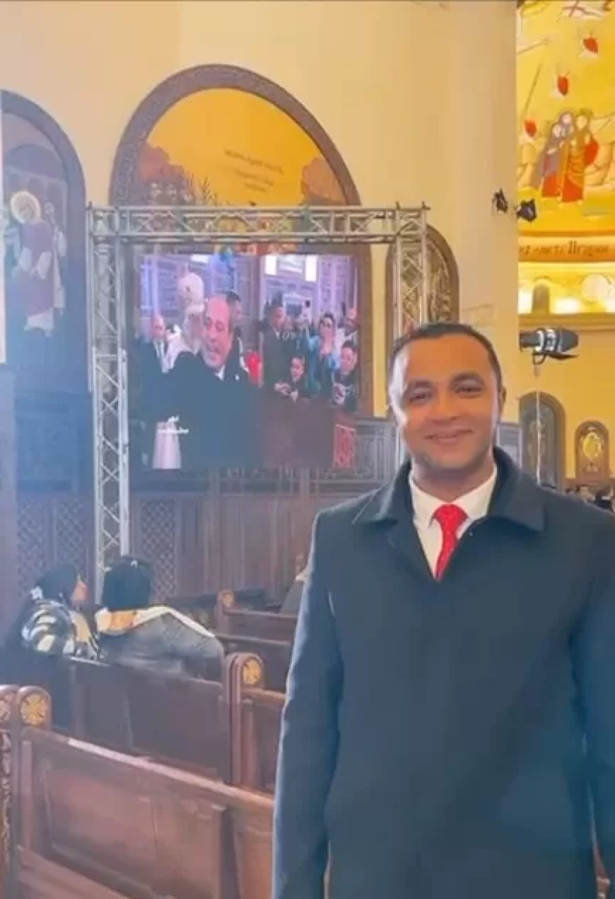 رئيس نموذج محاكاة مجلس الشيوخ يهنئ الأخوة الأقباط بعيد الميلاد المجيد