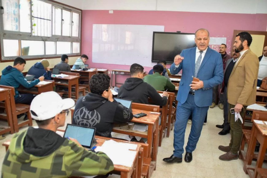هدوء وانتظام العملية الامتحانية ببورسعيد