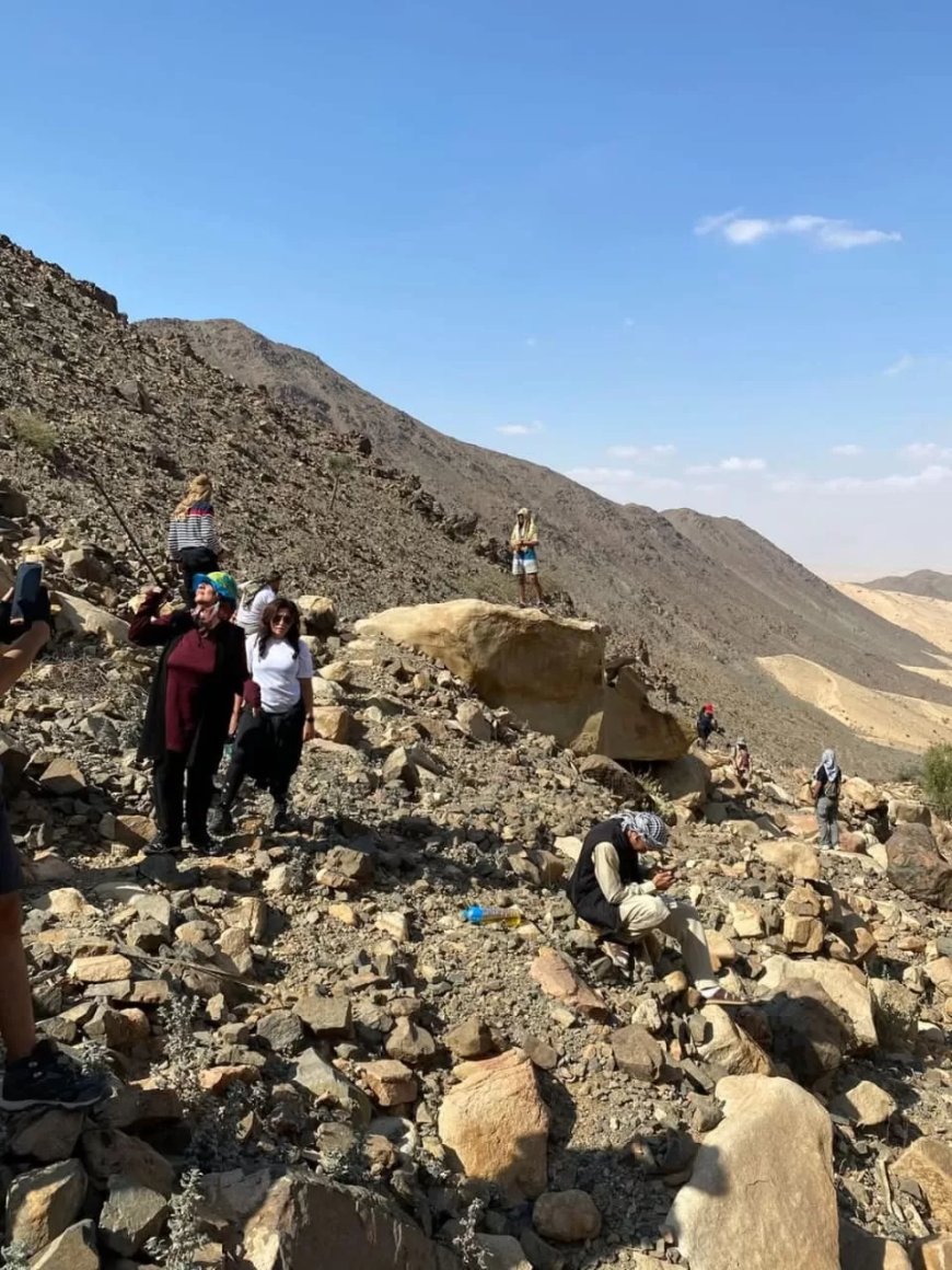 ختام فعاليات معسكر يالا كامب الرياضي في محمية جبل علبة بأبو رماد “