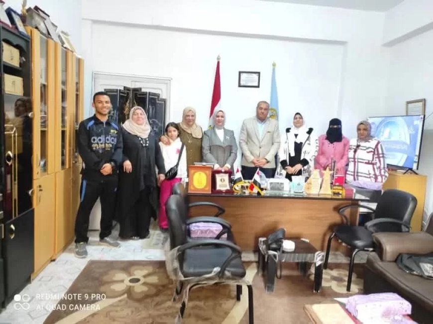 تكريم المتميزات بالمبادرة القومية للياقة البدنية  بمطروح