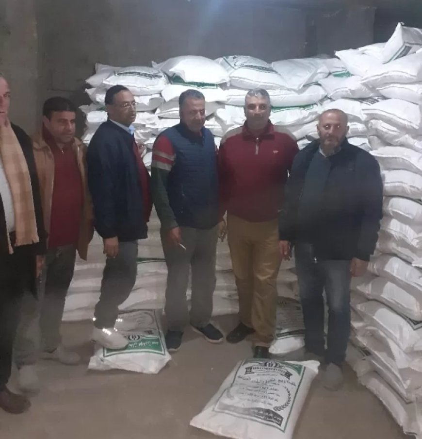 الزراعة تعلن ضبط 50 طن من تقاوي الارز الغير معتمدة وغير مصرح بتداولها في الأسواق بكفر الشيخ