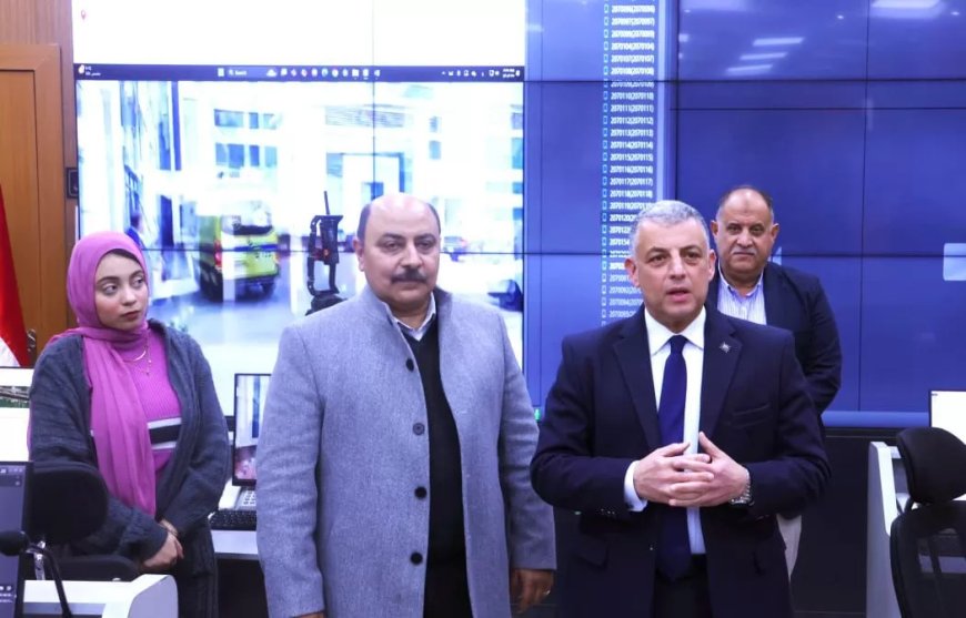 محافظ الاسماعيلية :الشبكة الوطنية للطوارئ والازمات بمثابة العمود الفقري لأجهزة الدولة