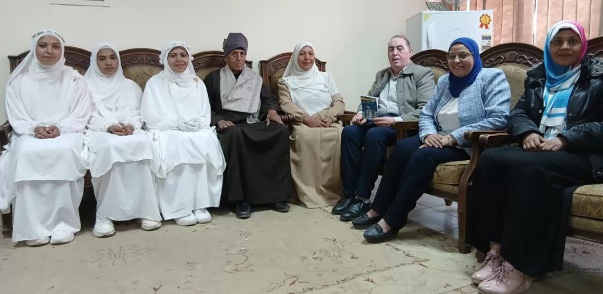 الشقيقات الثمانية بـ “شطورة” يحفظن القرآن الكريم كاملا.. يتربعن عرش التلاوة وكتبن القرآن بأيديهن