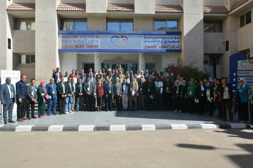 جامعة أسوان تشارك في يوم البيئة الوطني بمركز مجدي يعقوب