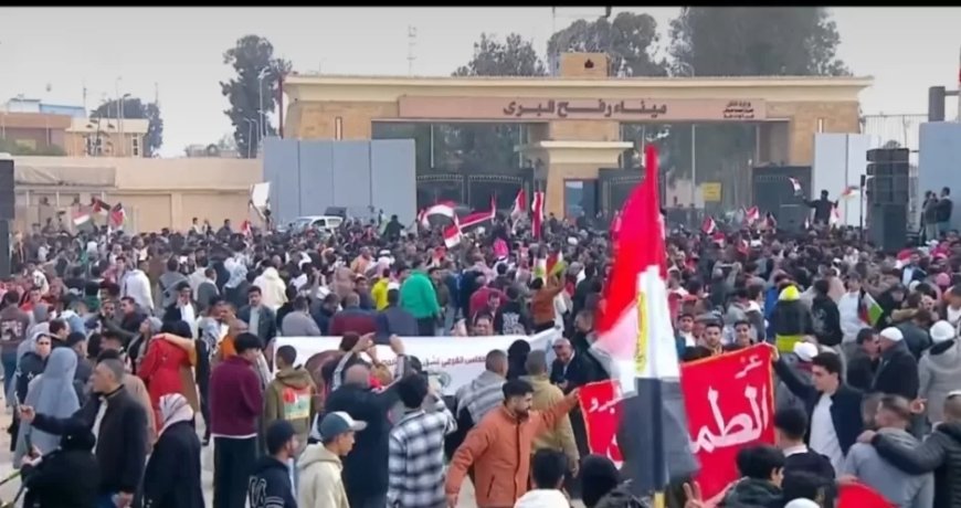 تحالف الأحزاب : حشود المصريين برفح رسالة قوية للمجتمع الدولى