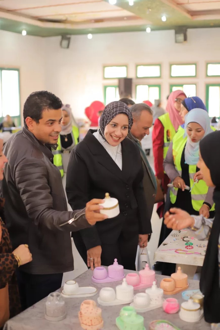 “كيان بشبابك يا مصر” ينظم معرض “مبدعات قنا للهاند ميد” لدعم الحرف اليدوية