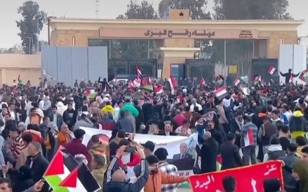 مني عبدالغفار : حشود المصريين أمام معبر رفح رسالة تحدي وسلام في نفس الوقت