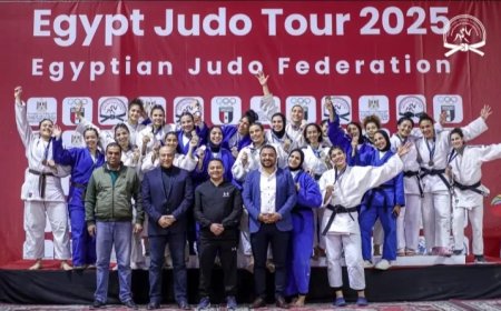 الشمس يفوز ببطولة الجمهورية للجودو للسيدات