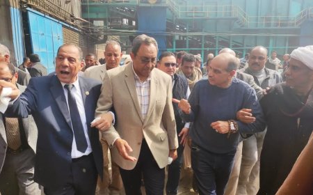 بحضور النائب هشام الشعيني ..محافظ قنا يُطلق إشارة بدء موسم عصير القصب بمصنع سكر نجع حمادي