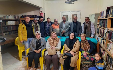 أجواء أدبية لقصاصى اسيوط فى ليلة ابداعية بابنوب