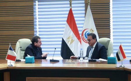  وزير الصحة فى اجتماعه مع سفير دولة فرنسا لدى مصر بحث تعزيز التعاون في القطاع الصحي ودعم قطاع الرعاية الصحية، من قبل الوكالة الفرنسية للتنمية (AFD) بالتعاون مع البنك الدولي