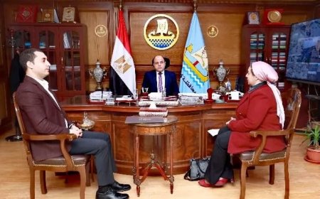 محافظ كفر الشيخ يكرم عزة السرجاني لتفوقها في التدريب الميداني ببرنامج “المرأة تقود للتنفيذيات”