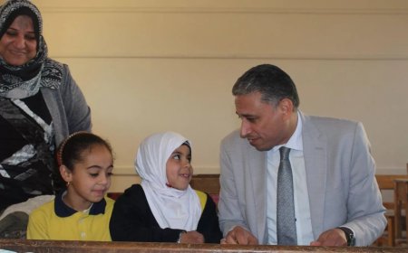 وكيل وزارة التعليم بالجيزة لأولياء الأمور: تابعوا مواعيد حضور وانصراف أبنائكم بالمدارس.. وفي انتظار مقترحاتكم
