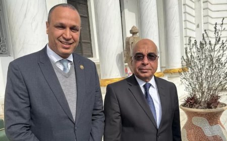 طلبه يلتقي وزير العدل لبحث إعادة نيابة القنطرة شرق الجزئية إلى مقرها الأصلي