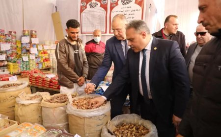 بتخفيضات تصل إلى 30٪.. محافظ الشرقية يفتتح معرضي «أهلاً رمضان»  بالزقازيق