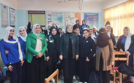 الأنشطة التربوية ودورها في دعم التعلم الأخضر في ندوة جامعة القناة بمدرسة خديجة بنت خويلد