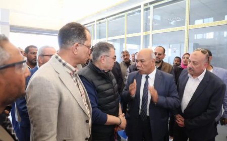 محافظ البحر الأحمر يفتتح توسعات محطة تحلية مياه القصير ضمن احتفالات العيد القومي