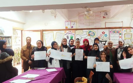 ثقافة المنيا تنظم يوم ثقافى فنى لفتيات مدرسة الثانوية بنات الجديدة أبوقرقاص