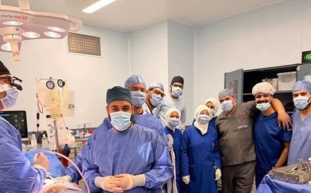 إجراء أول جراحة قلب بالمنظار بمستشفيات جامعة قناة السويس