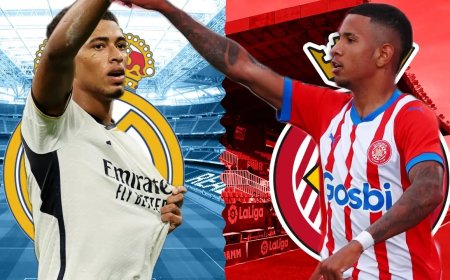 مشاهدة مباراة ريال مدريد وجيرونا في الدوري الإسباني 2025
