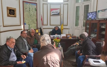 خلال لقائه الأسبوعي: رئيس حي وسط الإسكندرية يعالج 16 مشكلة للمواطنين