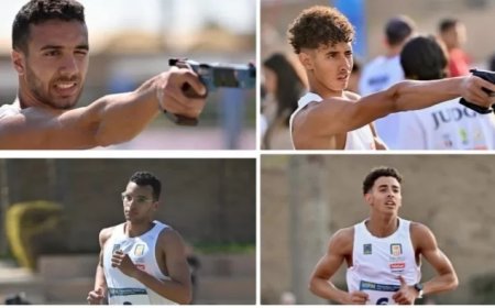 رباعي مصري في نهائي الرجال بكأس العالم للخماسي الحديث بالقاهرة