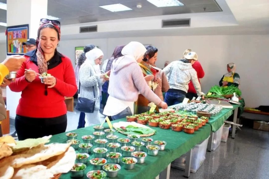 اطباق تراثية مميزة ضمن مبادرة،،طبلية مصر ،،بالمتحف القومي للحضارة المصرية..بالصور