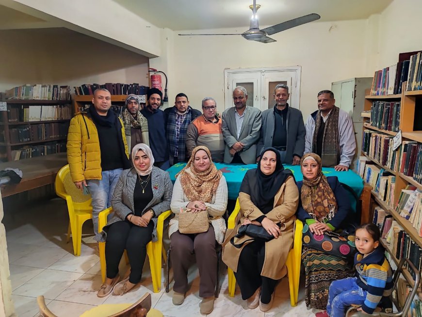 أجواء أدبية لقصاصى اسيوط فى ليلة ابداعية بابنوب