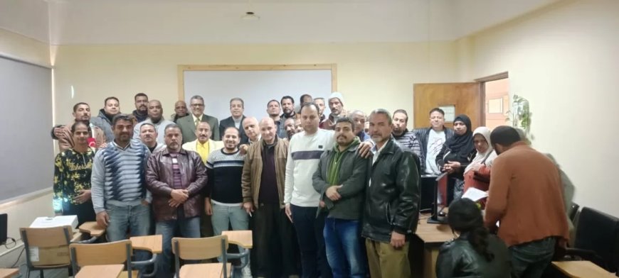 ندوة تدريبية بعنوان “الأمن والسلامة في المختبرات والمعامل  بجامعة المنيا