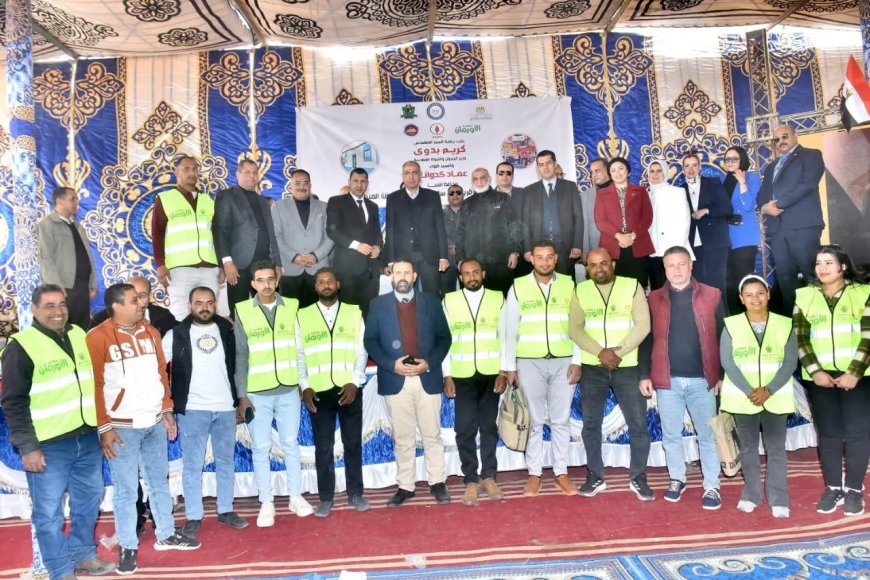 تسليم 17 منزلًا بقرية بني سليم شوشة في سمالوط بعد إعادة إعمارها