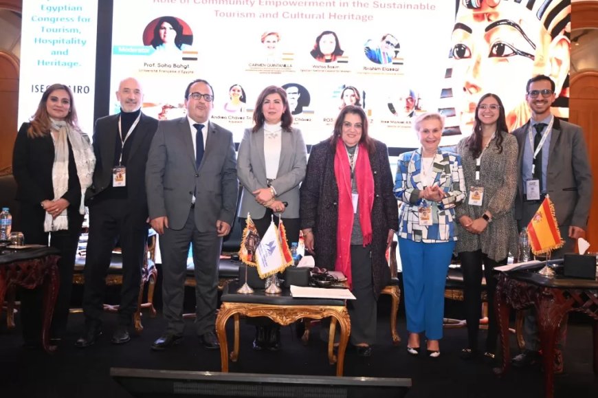 قومي المرأة يشارك في المؤتمر الدولي الأسباني المصري للسياحة والضيافة والتراث