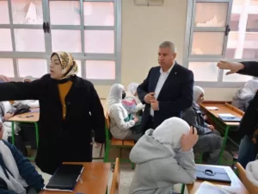 نائب وزير التربية والتعليم ووكيل أول الوزارة بالشرقية في جولة لمتابعة انتظام الدراسة