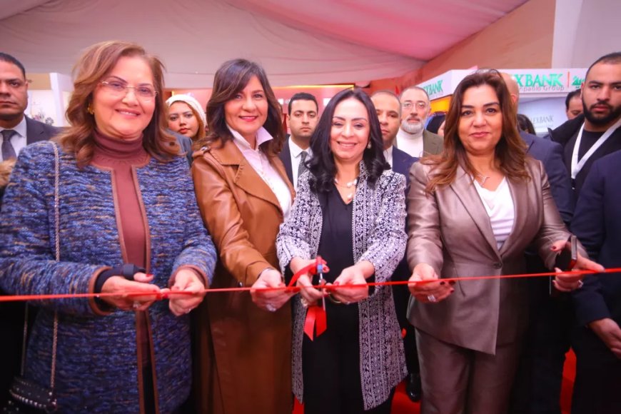 وزيرة التضامن تفتتح معرض «ديارنا للحرف اليدوية» بمشاركة أكثر من 400 عارض وعارضة