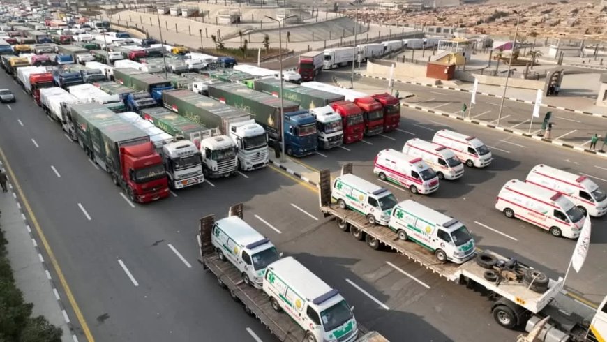بحضور 7 وزراء والمحافظين.. صندوق تحيا مصر يطلق أكبر قافلة مساعدات إنسانية شاملة للأشقاء الفلسطينيين