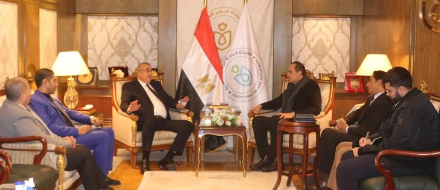 رئيس هيئة الرعاية الصحية ونائب رئيس المجلس التصديري للأجهزة الطبية بحثا سبل تعزيز الأجهزة الطبية محلية الصنع بقطاع الرعاية الصحية  