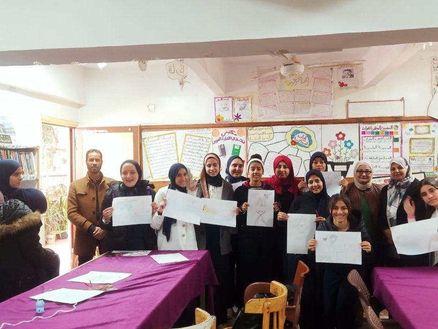 ثقافة المنيا تنظم يوم ثقافى فنى لفتيات مدرسة الثانوية بنات الجديدة أبوقرقاص