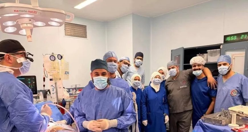 إجراء أول جراحة قلب بالمنظار بمستشفيات جامعة قناة السويس